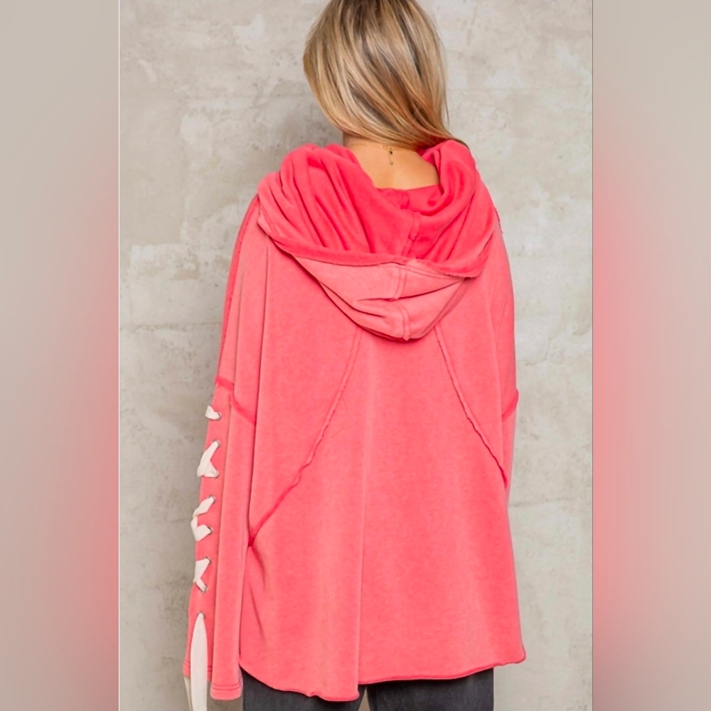 POL I Get What I Want Oversize Pullover in Pink Size L - Picture 3 of 11
